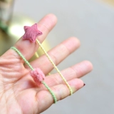 Детский милый маленький аксессуар для волос, детская безвредная резинка для волос, в цветочек, не повреждает волосы