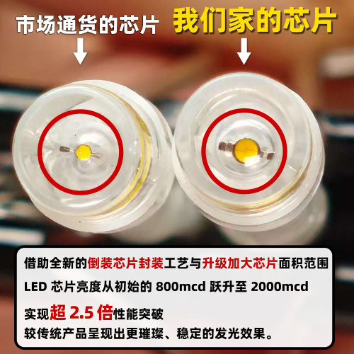 冰条灯彩灯闪灯串灯满天星瀑布流水灯氛围灯户外露营装饰星空灯带 - 图3
