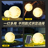 Moon Floor Lamp Outdoor Waterproof Solar Lawn Lamp