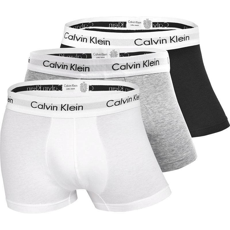 calvin klein精选三条装男士内裤 Innomous运动海外内裤