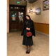 Fashionable and elegant waist-hugging woolen jacket