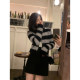 Woolen skirt for women with high waist A-line short skirt