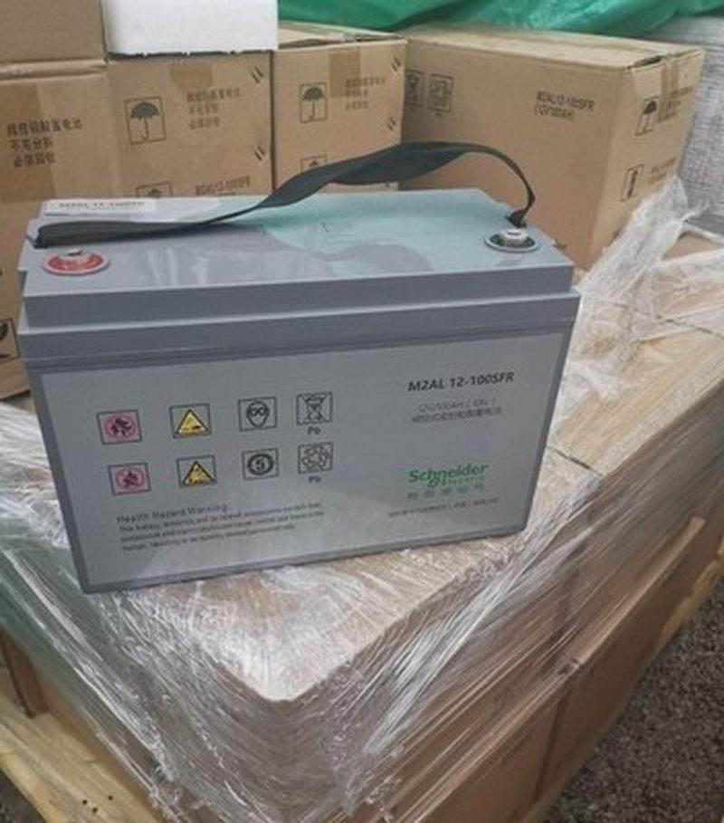 施耐德蓄电池M2AL12-100SFR/CFR12V100AH机房/EPSUPS直流屏电源用 - 图0