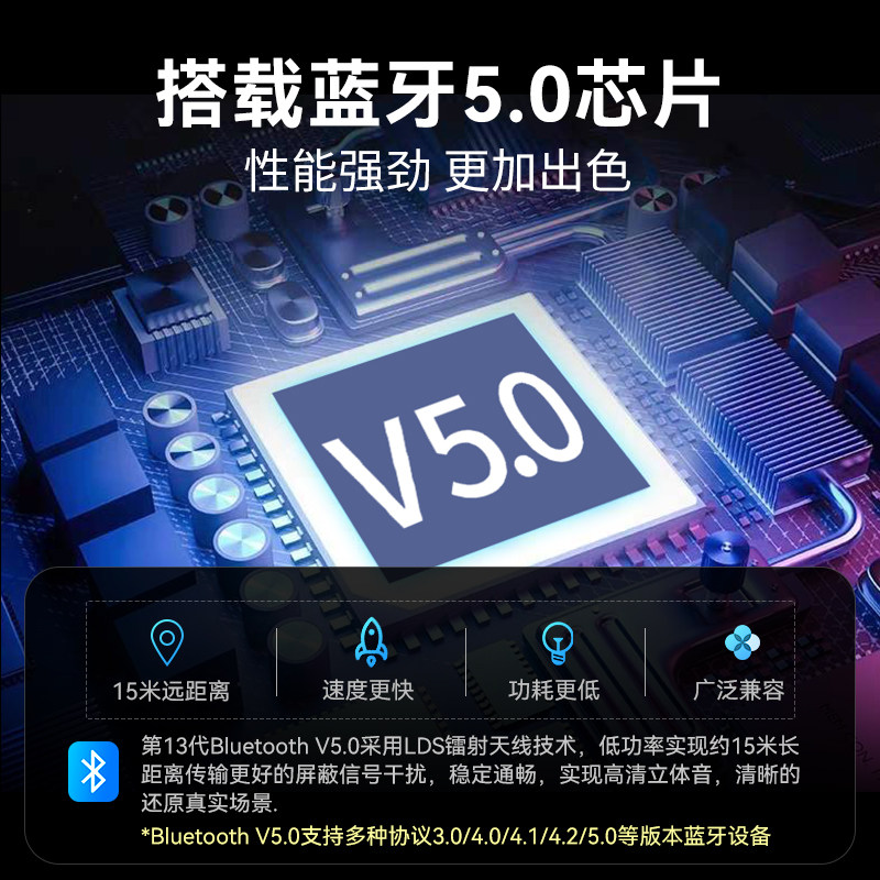 蓝牙接收器音频发射器转音箱音响功放机汽车电脑视适配器5.0模块 - 图1