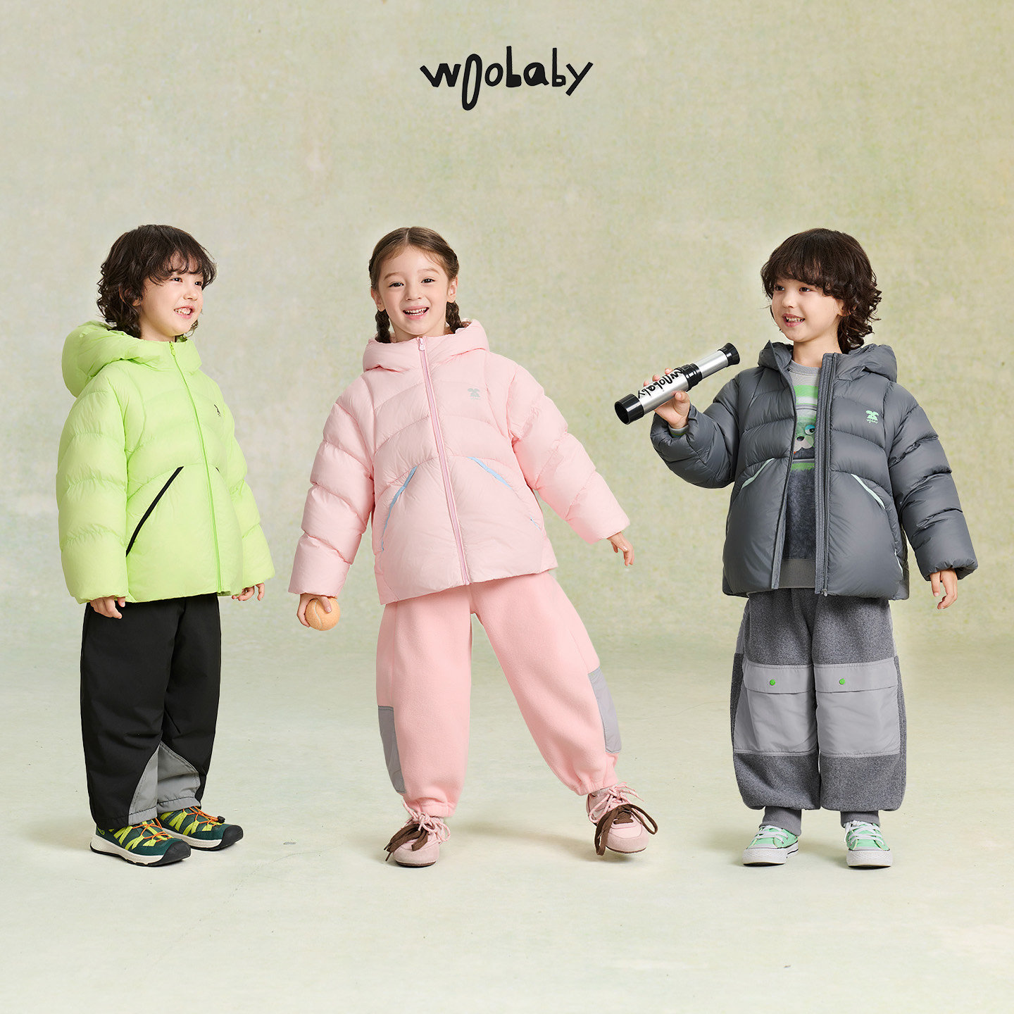 [远红外蓄热]woobaby儿童羽绒服95白鸭绒加厚保暖25冬男女童外套,淘宝优惠券,粉丝福利购,淘宝优惠卷