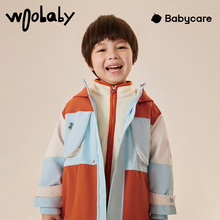 【woobaby】儿童防风可拆卸冲锋衣