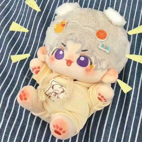 20cm厘米棉花娃娃送骨架换装人形公仔超萌送女生礼物可爱玩偶 - 图3