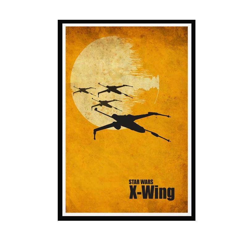 星球大战电影海报装饰画客厅背景墙绝地武士儿童房挂画电竞酒店画,淘宝优惠券,粉丝福利购,淘宝优惠卷