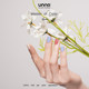 Unna college style manicure style 2024 new jumping color manicure suitable for summer fresh color matching