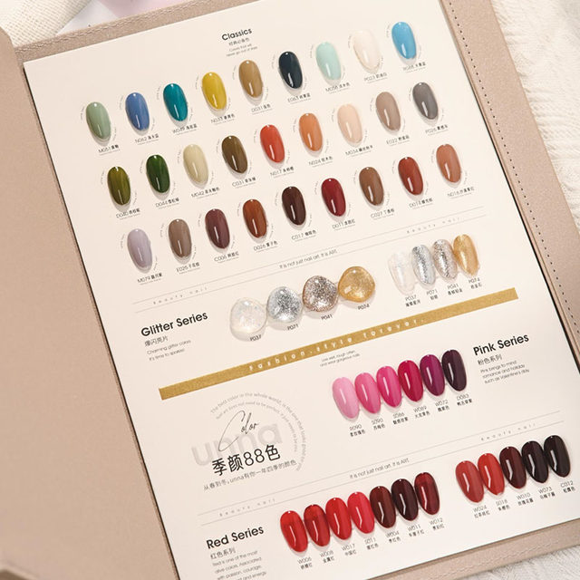 UNNA Season Color 88 Color Nail Polish Set Summer Fruit Series