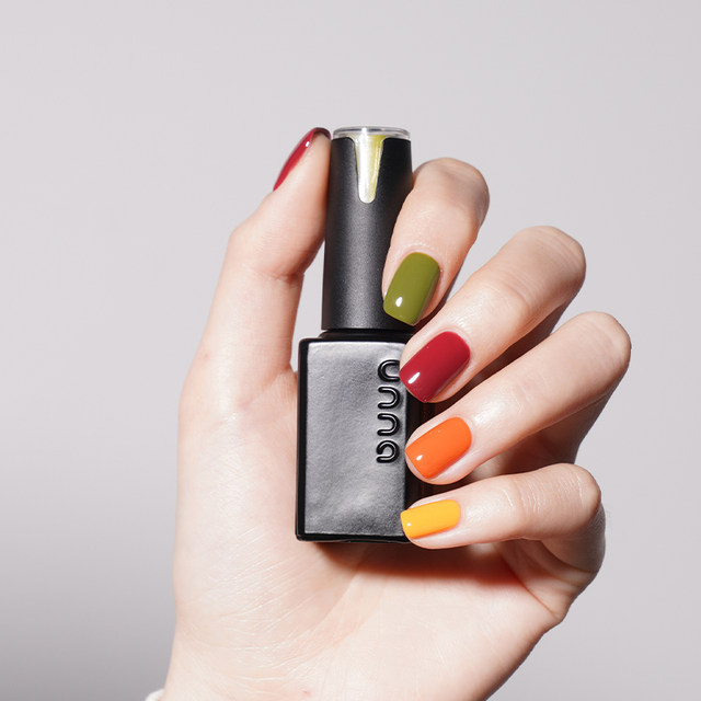 UNNA tropical rainforest color matching nail polish