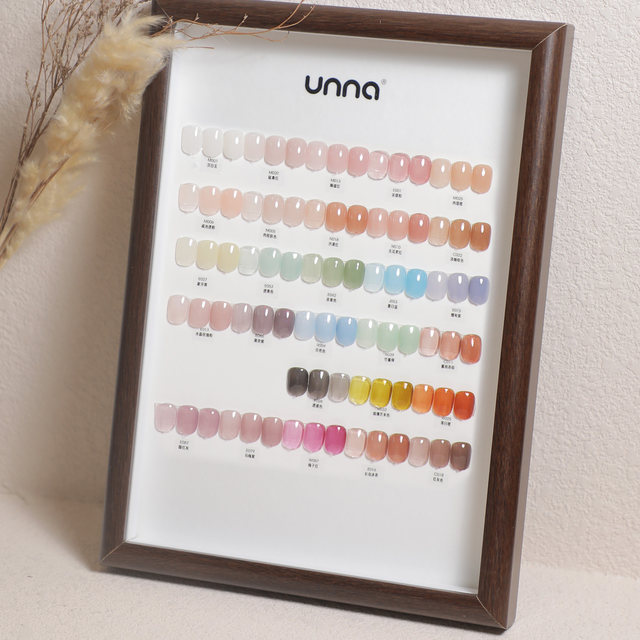 UNNA Hydrating Garden 28 Color Series Transparent Nail Polish Gel
