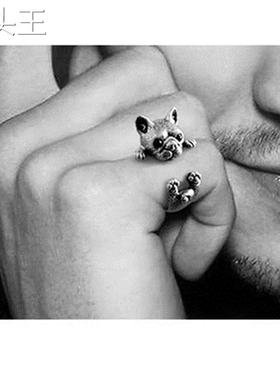 复古生肖狗年动物沙皮小