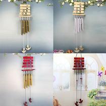 Multi-tube wood metal tube Wind Sul One sail Hang decoration Creative Home Decoration Friend Birthday Gift Manufacturer
