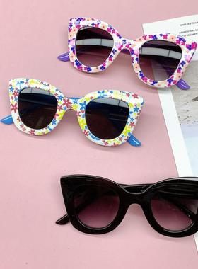 时尚新款出游包花儿童太阳镜宝宝男童女童护目眼镜定制