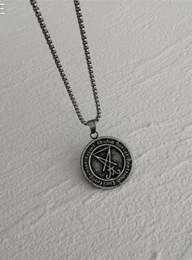 钛钢个性饰品不锈钢撒旦