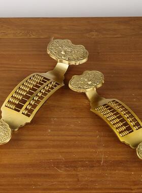 龙凤如意算盘算盘摆件吉祥如意家居摆件铜器定制