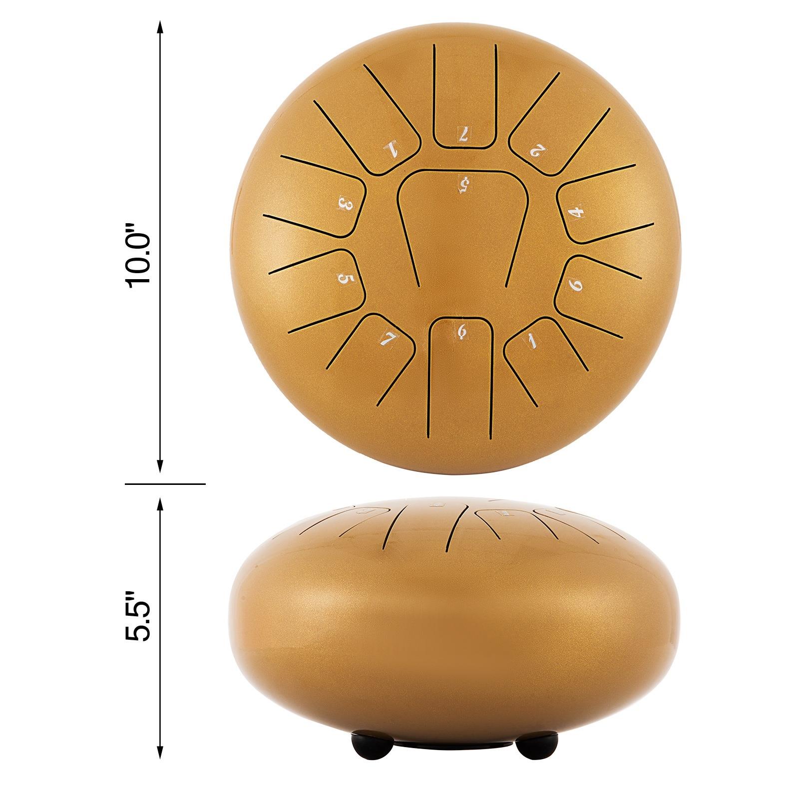 10寸11音空灵鼓专业级初学者正品空梵色音鼓音乐鼓无忧鼓灵空鼓定