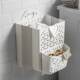 Foldable large-size dirty laundry basket plastic wall-mounted dirty laundry basket home bathroom storage basket bathroom gap laundry basket
