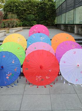 手工流苏工艺伞印花伞 古典演出吊顶装饰伞舞蹈道具伞工艺伞定制