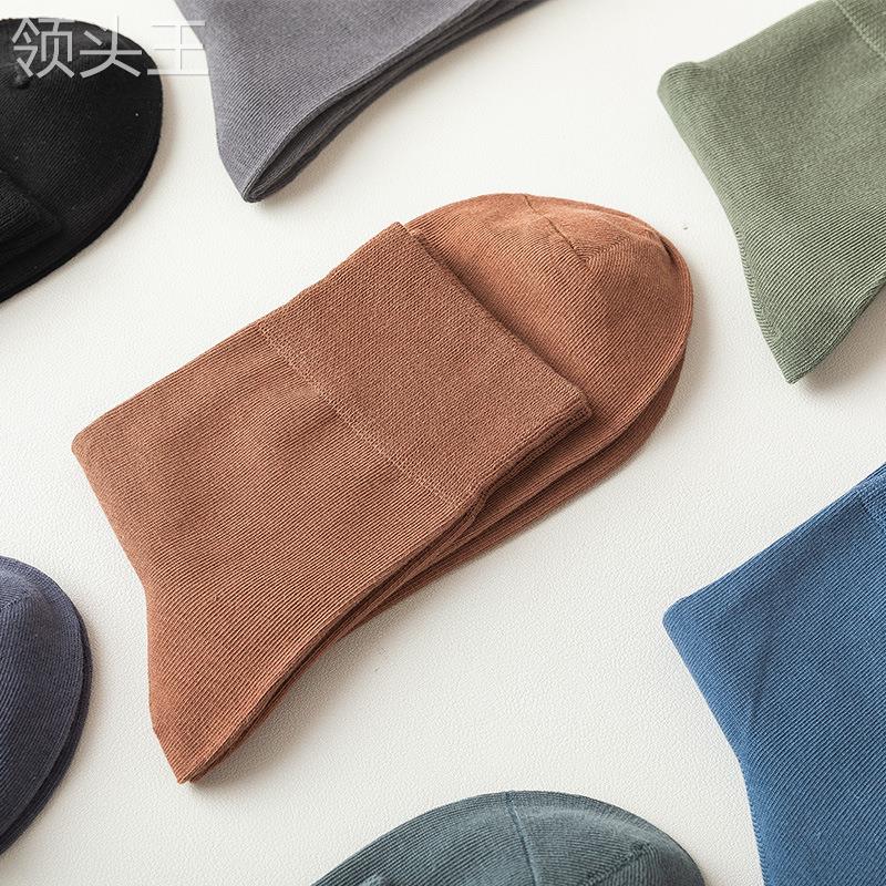 春夏男士纯棉防臭四季薄棉袜子 茧曰短袜/打底袜/丝袜/美腿袜