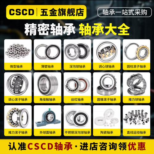 微型迷你小轴承大全内径6mm外径10 12 13 14 15 16 17 19 22高速 - 图2