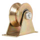 Pullwheel track wheel u-type v-type bearing groove pulley