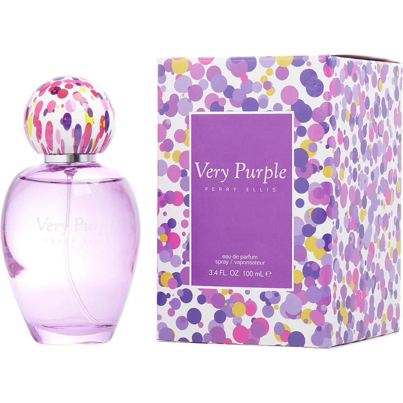 PERRY ELLIS VERY PURPLE; EAU DE PARFUM SPRAY 3.4 OZ - 图0