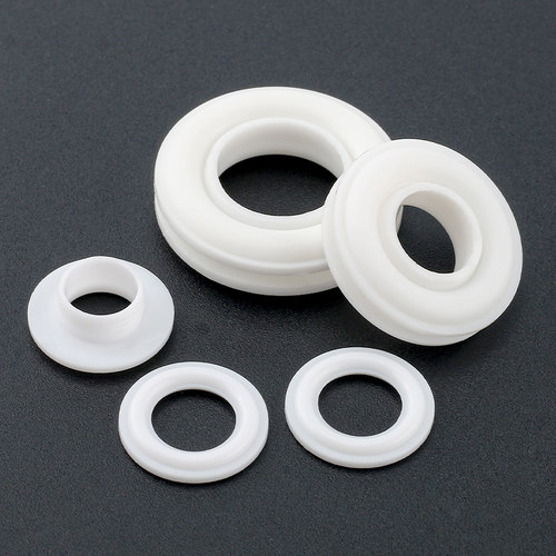 窗帘气眼扣塑料鸡眼扣浴帘孔环扣圈圆形空心免钉手压装饰扣子配件 - 图3