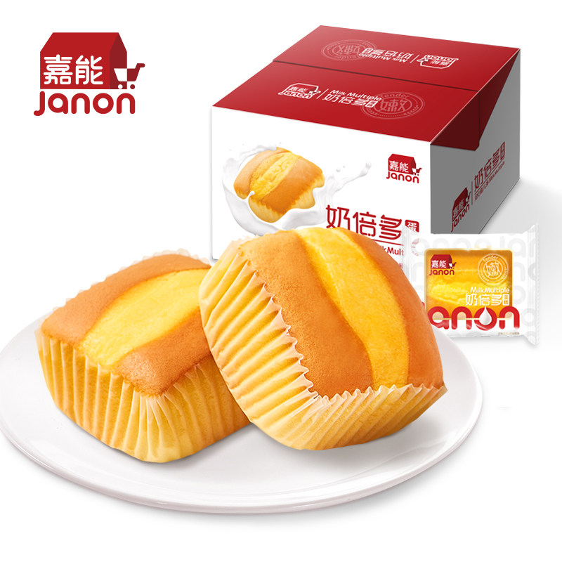 嘉能奶倍多蛋糕420g学生心品小面包 嘉能食品西式糕点