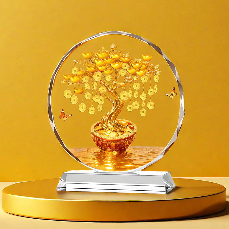 八方来财水晶摆件葫芦招财马上有钱入户玄关酒柜装饰镇宅聚财摆台,淘宝优惠券,粉丝福利购,淘宝优惠卷