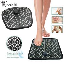 Manufacturer Wholesale Ems Sole Foot Intelligent Reflexology Mat Portable Foot Massage Machine Reflexology