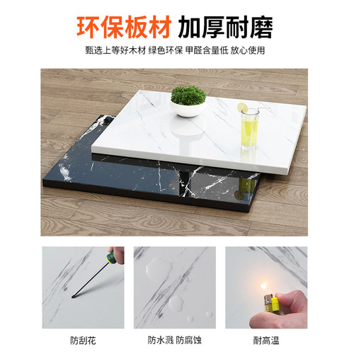 收银台柜台圆弧转角小型超市便利店美容院前台接待台理发店吧台桌 - 图1