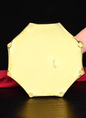 纯铜保平安新中式门厅狮咬剑