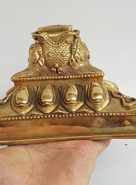 金刚杵客厅纯铜祝福新中式