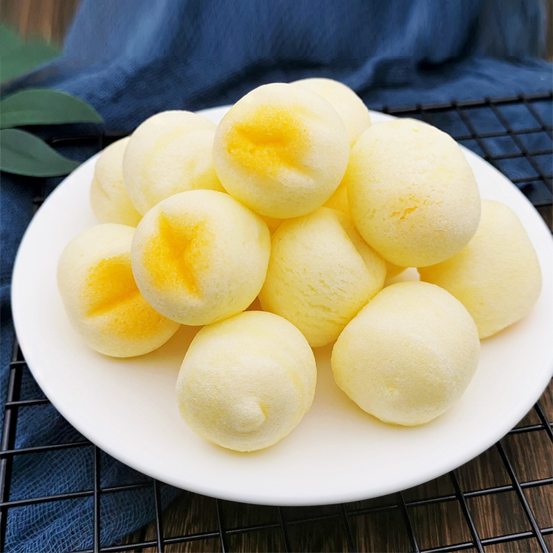 休闲农场蒸的萌小蛋糕500g酸奶黄豆乳味口袋糕点代餐早餐小吃零食