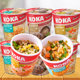 KOKA chicken soup seafood flavor cup imported from Singapore