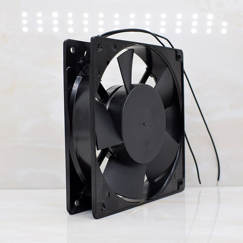 220V 12CM/厘米 12025 双滚珠 交流风机 机箱机柜 配电箱散热风扇 - 图2