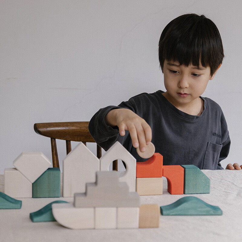 AVDAR 小建筑师系列博物馆积木进口椴木制大颗粒拼装玩具早教益智,淘宝优惠券,粉丝福利购,淘宝优惠卷