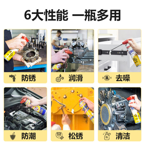 sonax德国进口防锈润滑剂车门润滑除异响金属门锁轨道螺丝松锈 - 图3