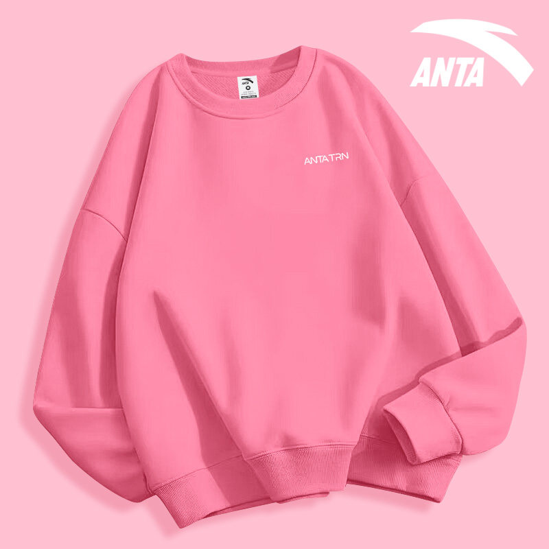 安踏紫色卫衣女款官方旗舰店2025冬季新款内搭长袖T恤运动上衣女,淘宝优惠券,粉丝福利购,淘宝优惠卷