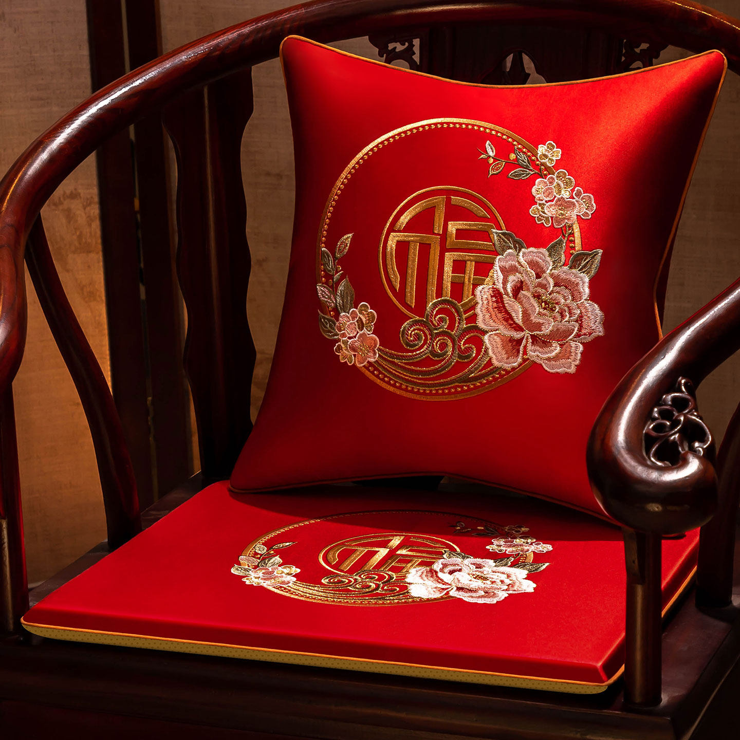中式椅垫坐垫绣花高档红木椅子垫实木沙发坐垫茶桌圈椅太师椅座垫,淘宝优惠券,粉丝福利购,淘宝优惠卷