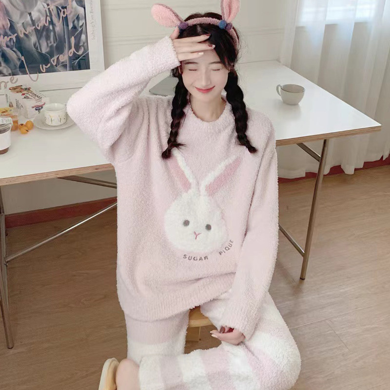 半边绒亲子睡衣女士儿童幼儿家居服女宝宝连体衣秋冬保暖衣软绵绵,淘宝优惠券,粉丝福利购,淘宝优惠卷