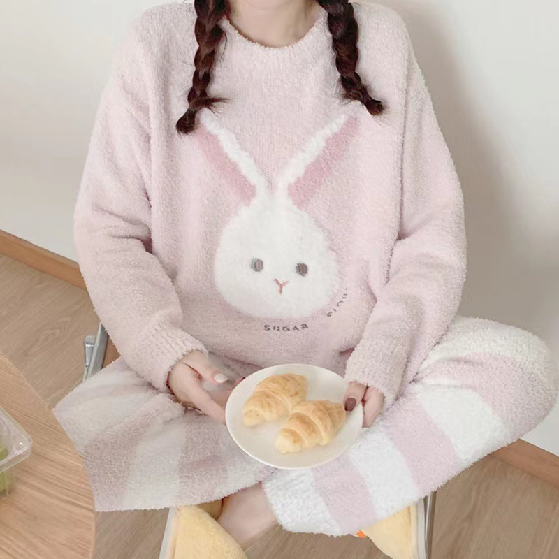 半边绒亲子睡衣女士儿童幼儿家居服女宝宝连体衣秋冬保暖衣软绵绵,淘宝优惠券,粉丝福利购,淘宝优惠卷