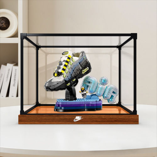 佳寻适用43025耐克Nike Air Max95积木模型合金框亚克力展示柜 - 图0