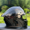 Electric vehicle winter warm full-face helmet
