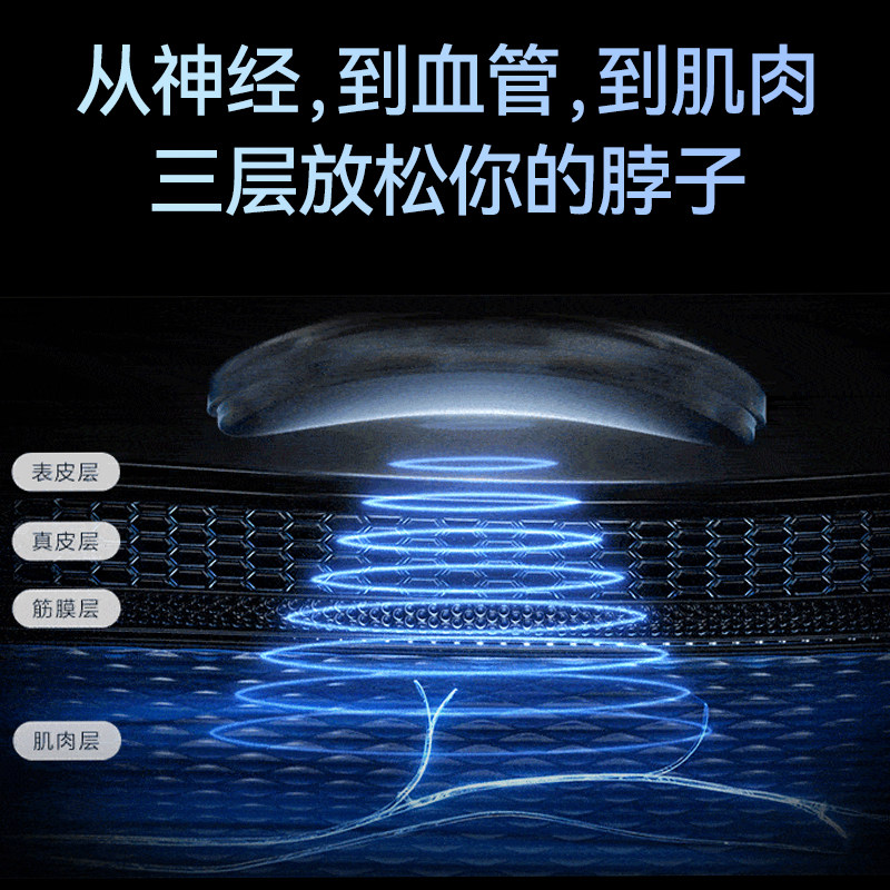 圣诞礼物skg肩颈按摩仪颈椎按摩器颈部按摩仪脉冲肩部脖子G1豪华 - 图2