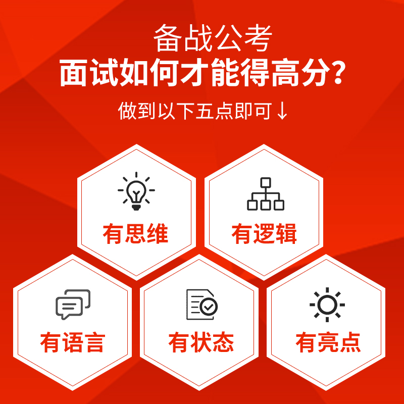 为政24事业单位编人才引进公务员省考医疗结构化面试网课视频资料 - 图1