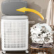 Household dirty laundry basket with large capacity on wheels