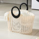 Wall-mounted foldable dirty clothes basket storage basket